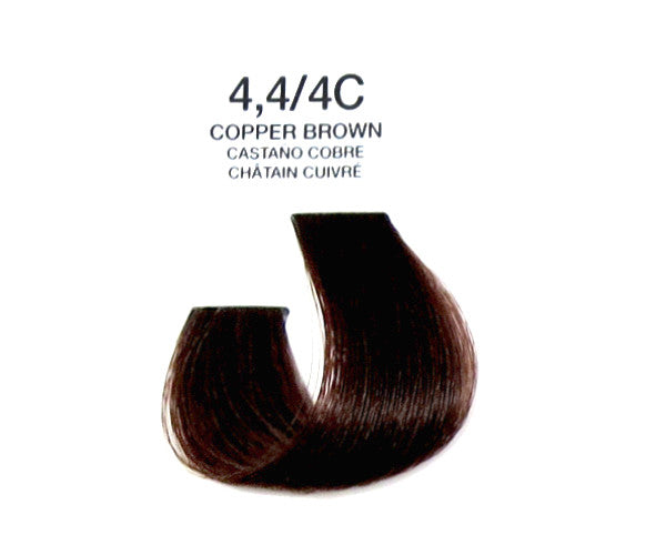 Cream Hair Color - Copper Brown