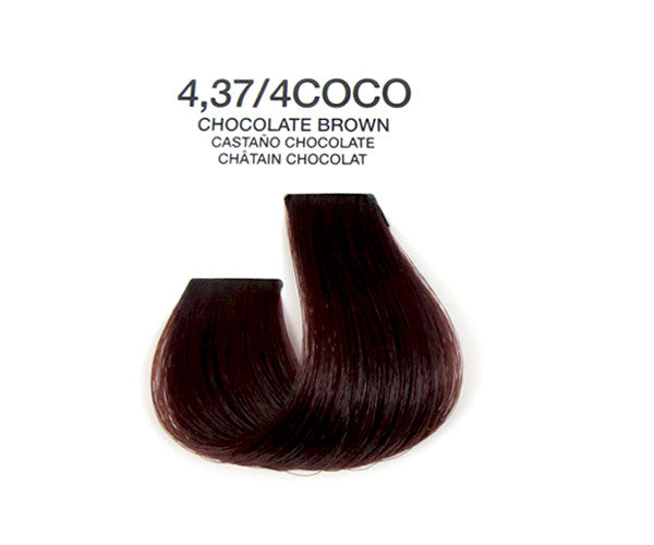 Cream Hair Color - Chocolate Brown