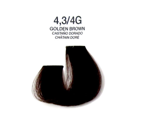 Cream Hair Color - Golden Brown