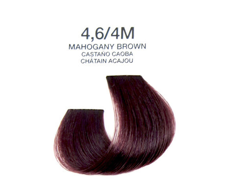 Cream Hair Color - Mahogany Brown