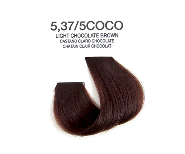 Cream Hair Color - Light Chocolate Brown