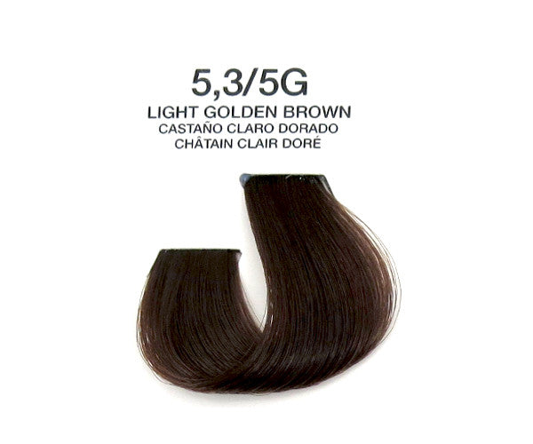 Cream Hair Color - Light Golden Brown