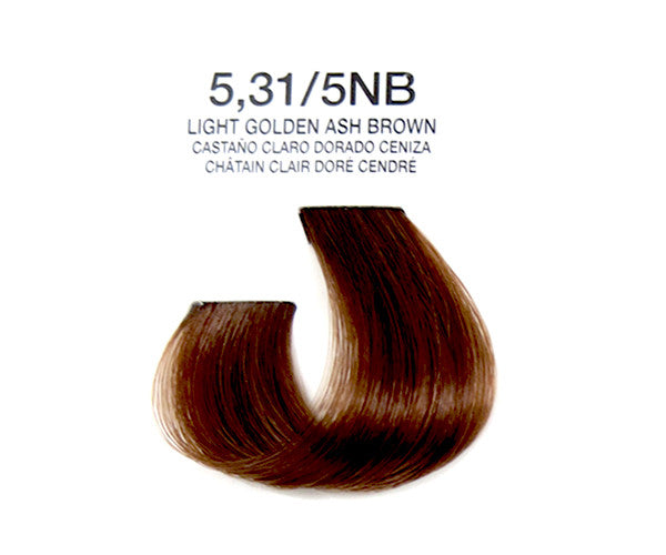 Cream Hair Color - Light Golden Ash Brown