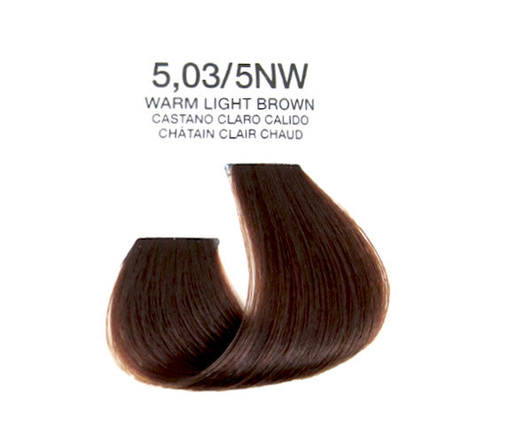 Cream Hair Color - Warm Light Brown