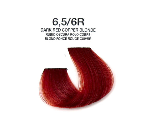 Cream Hair Color - Dark Red Copper Blonde