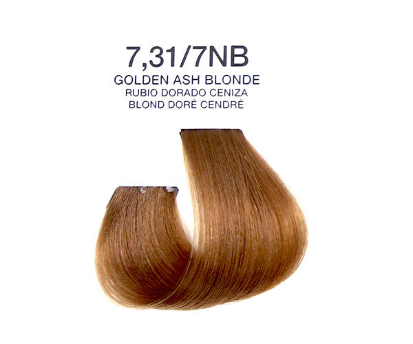 Cream Hair Color - Golden Ash Blonde