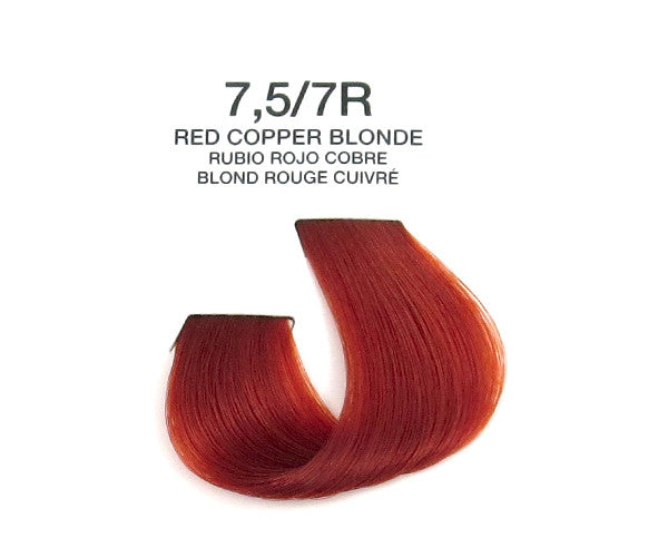 Cream Hair Color - Red Copper Blonde