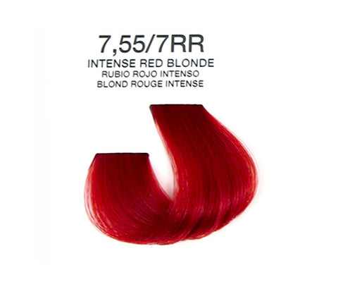 Cream Hair Color - Intense Red Blonde
