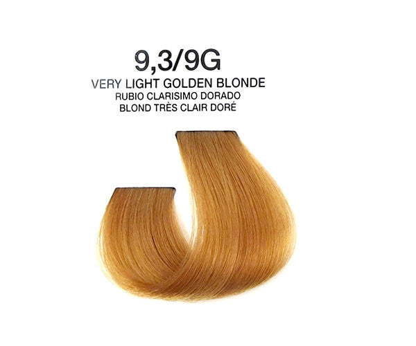 Cream Hair Color - Very Light Golden Blonde
