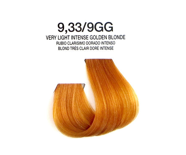 Cream Hair Color - Very Light Intense Golden Blonde