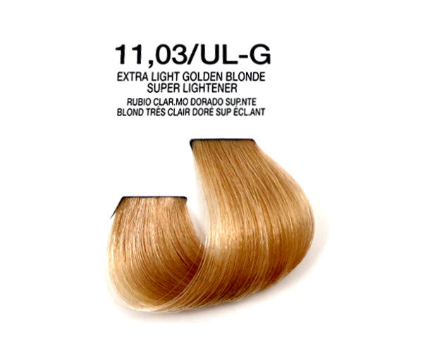 Cream Hair Color - Extra Light Golden Blonde Super Lightener